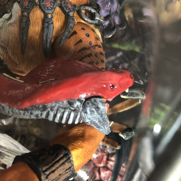 2001 Stan Winston Creatures Realm of the Claw 8” SABYR Poseable Figure NWT - Picture 8 of 16